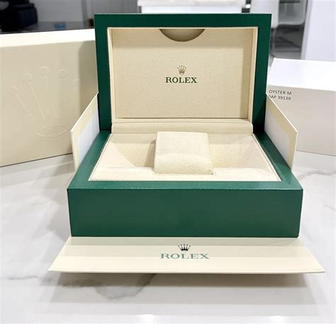 new style rolex box|Rolex box only.